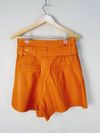 Shorts Ammis couro