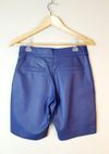 Shorts em couro