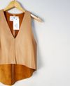 Blusa Tannerie couro