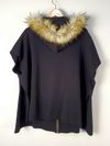 Poncho Anselmi tricot 