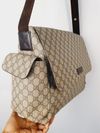 Bolsa Maternidade Gucci GG Canvas Diaper 
