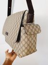 Bolsa Maternidade Gucci GG Canvas Diaper 