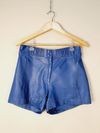 Shorts Tannerie couro