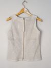 Blusa Zinnia couro