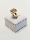 Anel em ouro amarelo 18K 
