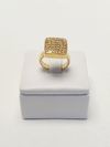 Anel em ouro amarelo 18K 