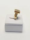 Anel em ouro amarelo 18K 