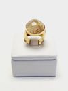 Anel em ouro amarelo 18K 