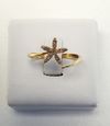 Anel em ouro amarelo 18K 
