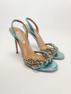 Sandália Metallic Emblellished Aquazzura 