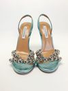 Sandália Metallic Emblellished Aquazzura 