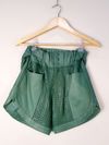 Short St. Trois couro 