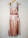 Vestido Juliana Sanmartin couro