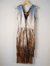Vestido Tannerie couro