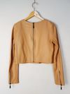 Blusa Zinnia couro