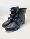 Bota Alexandre Birman Lolita Waterproof Combat couro