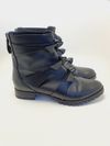 Bota Alexandre Birman Lolita Waterproof Combat couro
