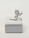 Anel Vivara ouro branco 18K 