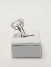 Anel Vivara ouro branco 18K 
