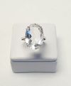 Anel Vivara ouro branco 18K 