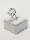 Anel Vivara ouro branco 18K 