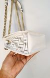 Bolsa Fendi Kan PVC e couro 