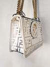 Bolsa Fendi Kan PVC e couro 