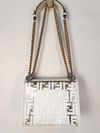 Bolsa Fendi Kan PVC e couro 