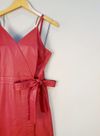 Vestido Tannerie couro