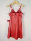 Vestido Tannerie couro