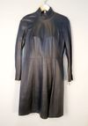Vestido Tannerie couro