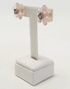 Brinco ouro branco 18K