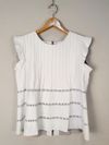 Blusa Zinnia couro