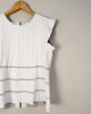 Blusa Zinnia couro