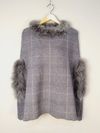 Poncho Vivoar tricot