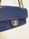 Bolsa Chanel Chevron Small Flap Quilted 