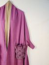 Poncho MES tricot pele