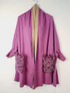 Poncho MES tricot pele