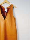 Vestido Tannerie couro