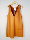 Vestido Tannerie couro
