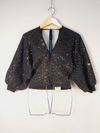 Blusa Cropped Maria Pavan tricot