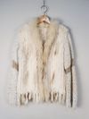 Casaco em pele Off White