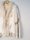 Casaco em pele Off White