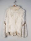 Casaco em pele Off White