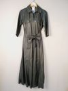 Vestido Tannerie couro