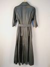 Vestido Tannerie couro