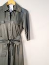 Vestido Tannerie couro
