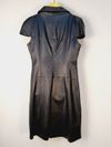 Vestido Patricia Motta couro 