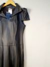 Vestido Patricia Motta couro 
