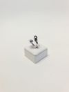 Anel Loveggy ouro branco 18K